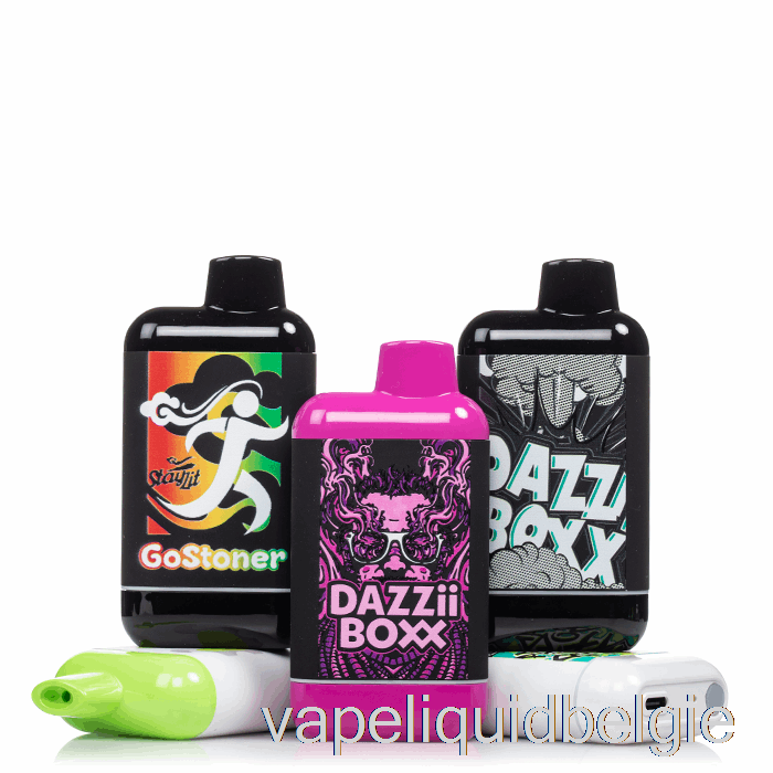 Vape Smaken Dazzleaf Dazzii Boxx 510 Batterij Btc Zwart (leer)